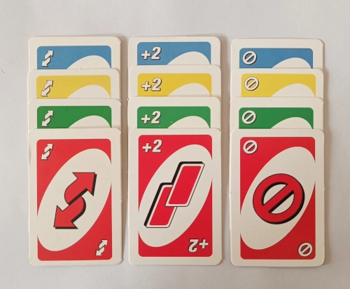 Action cards in UNO