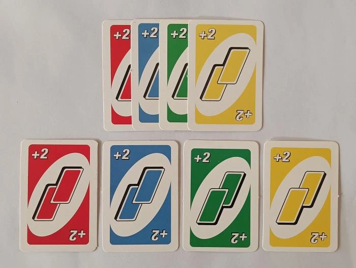 Draw 2 cards in UNO