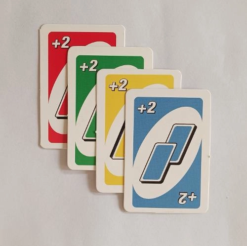 Draw Two Cards in UNO