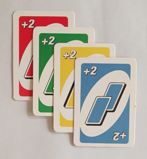 Draw Two cards in UNO