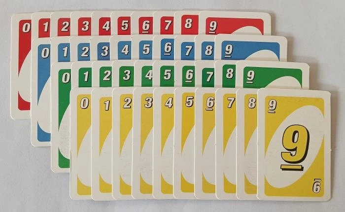 UNO Number cards