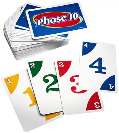 Phase 10 cards