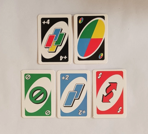 Special cards in UNO