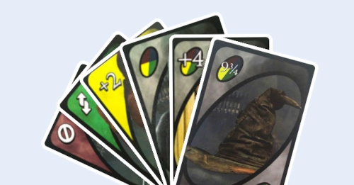 UNO Harry Potter cards