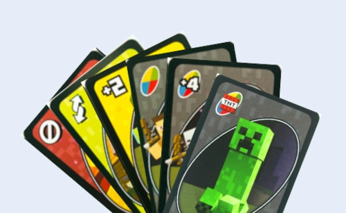 UNO Minecraft cards