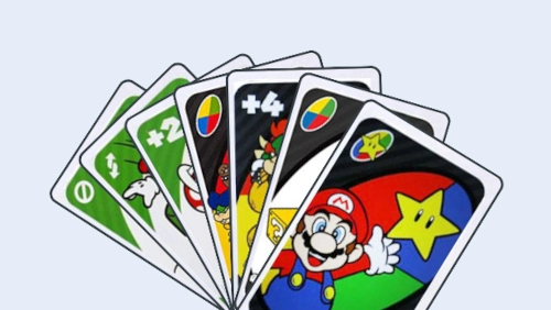 UNO Super Mario cards