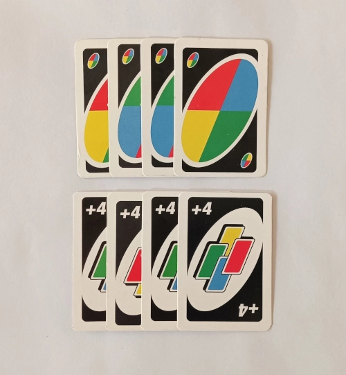 Wild cards in UNO