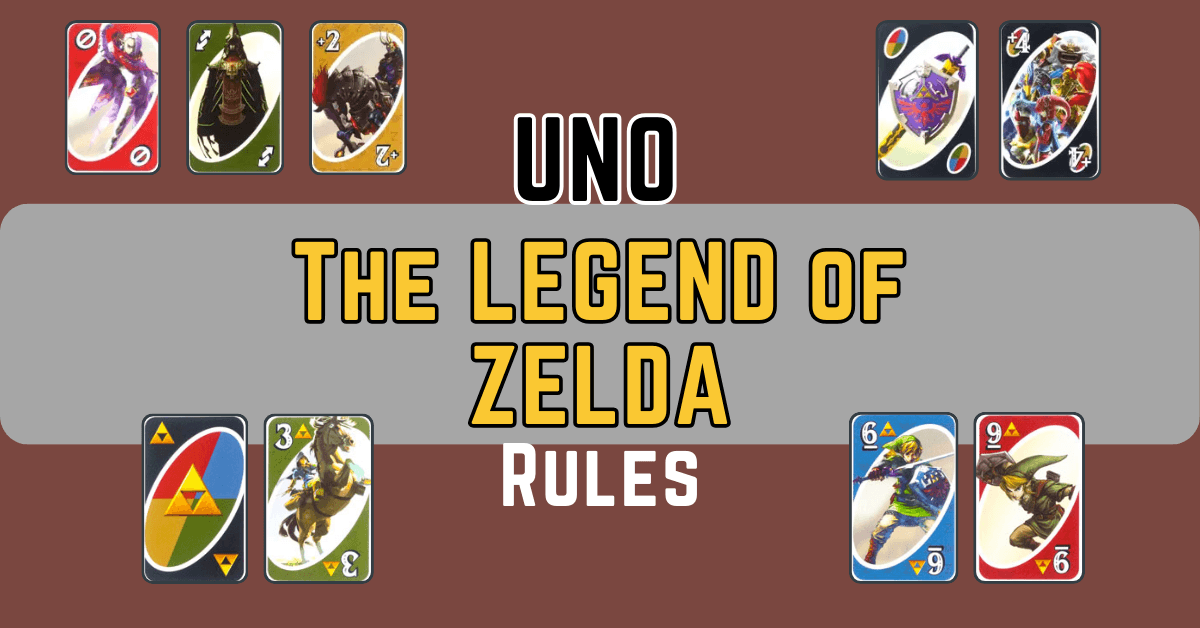 uno legend of zelda rules