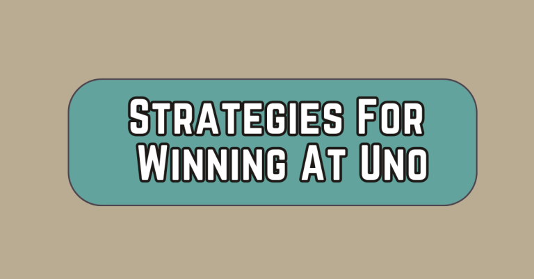 strategies to winning uno